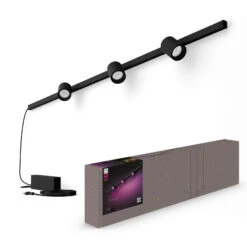 Philips Hue Perifo Track System, 3 Spots, Black -Philips Hue Shop 10003020 2