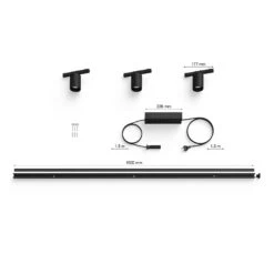 Philips Hue Perifo Track System, 3 Spots, Black -Philips Hue Shop 10003020 4