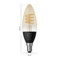Philips Hue White Ambiance E14 4.6W 350lm Filament 11 Philips Hue White Ambiance E14 4.6W 350lm Filament -Philips Hue Shop 10003064 3