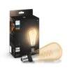 Philips Hue White E27 7 W Filament Bulb ST72 550lm -Philips Hue Shop 10005174