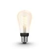 Philips Hue White E27 7 W ST64 Filament 2,100K -Philips Hue Shop 10011449