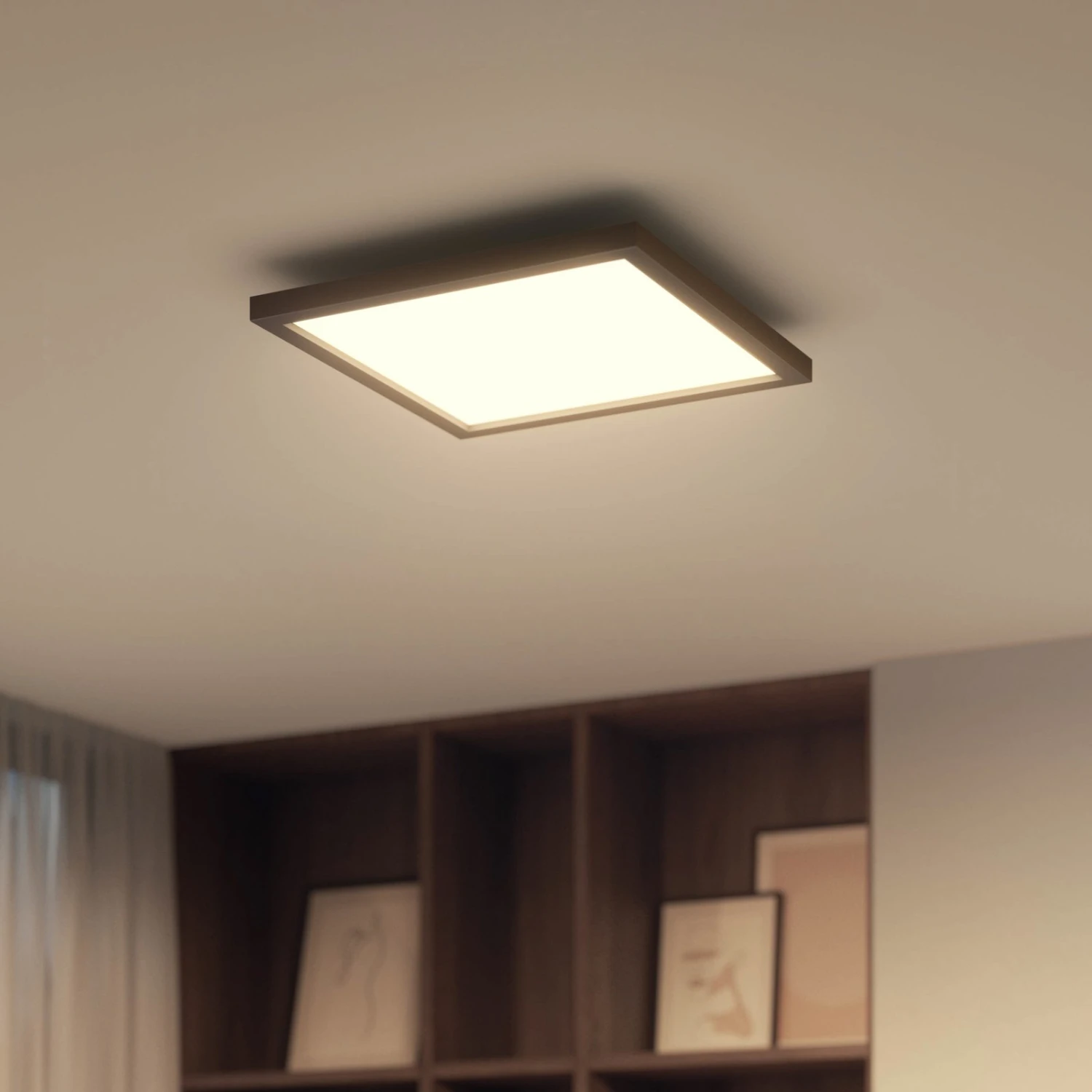 Philips Hue White Ambiance Aurelle 30x30cm Black 3 Philips Hue White Ambiance Aurelle 30x30cm Black