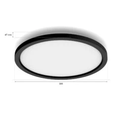 Philips Hue White Ambiance Aurelle Ø 39.5 cm Black -Philips Hue Shop 10015479 4