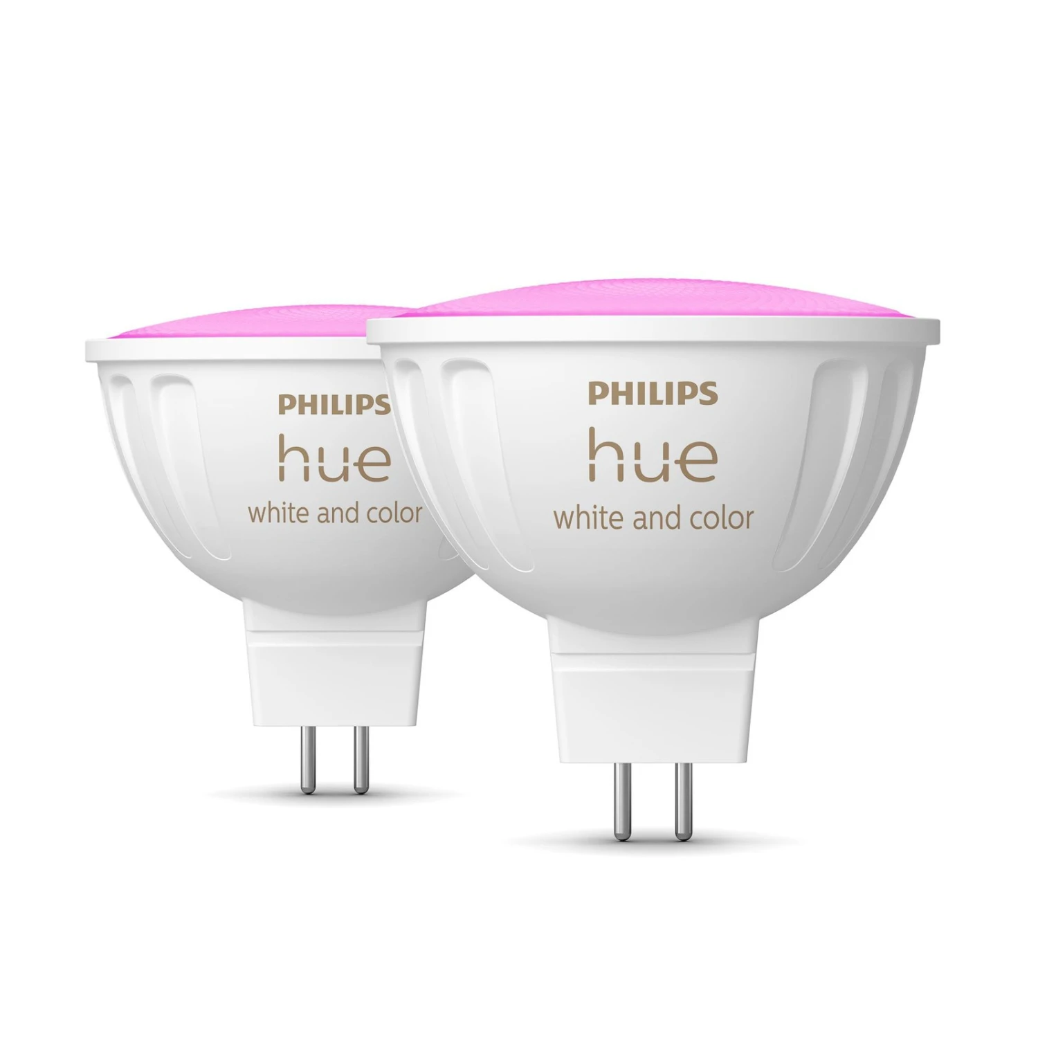 Philips Hue White & Color Ambiance 6.3W GU5.3, 2 3 Philips Hue White & Color Ambiance 6.3W GU5.3, 2