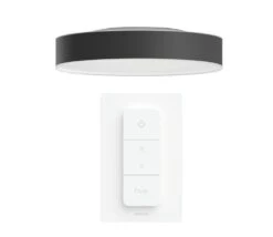 Philips Hue Ambiance Enrave LED Large Ceiling Light Black 33.5W 3300lm