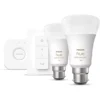 Philips Hue Ambience BC A19 RGB & White LED Smart Lighting Starter Kit 9W 806lm 3 Piece Set -Philips Hue Shop 273PP P