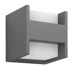 Philips Hue Arbour Outdoor LED H-Shape Garden Wall Light Anthracite 4.5W 800lm
