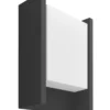 Philips Hue Fuzo Outdoor LED Rectangular Wall Light Black 9.1W 1160lm -Philips Hue Shop 372RK P