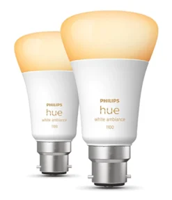 Philips Hue BC A60 LED Smart Light Bulb 8.5W 806lm 2 Pack