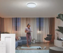 Philips Hue Ambiance Enrave LED Ceiling Light White 33.5W 3300-4300lm 7 Philips Hue Ambiance Enrave LED Ceiling Light White 33.5W 3300-4300lm -Philips Hue Shop 524PY A2