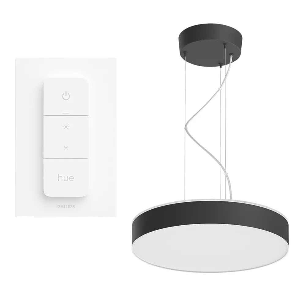 Philips Hue Ambiance Enrave LED Pendant Light Black 33.5W 3300-4300lm 3 Philips Hue Ambiance Enrave LED Pendant Light Black 33.5W 3300-4300lm