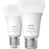 Philips Hue ES A19 RGB & White LED Smart Light Bulb 8.5W 806lm 2 Pack -Philips Hue Shop 596PP P