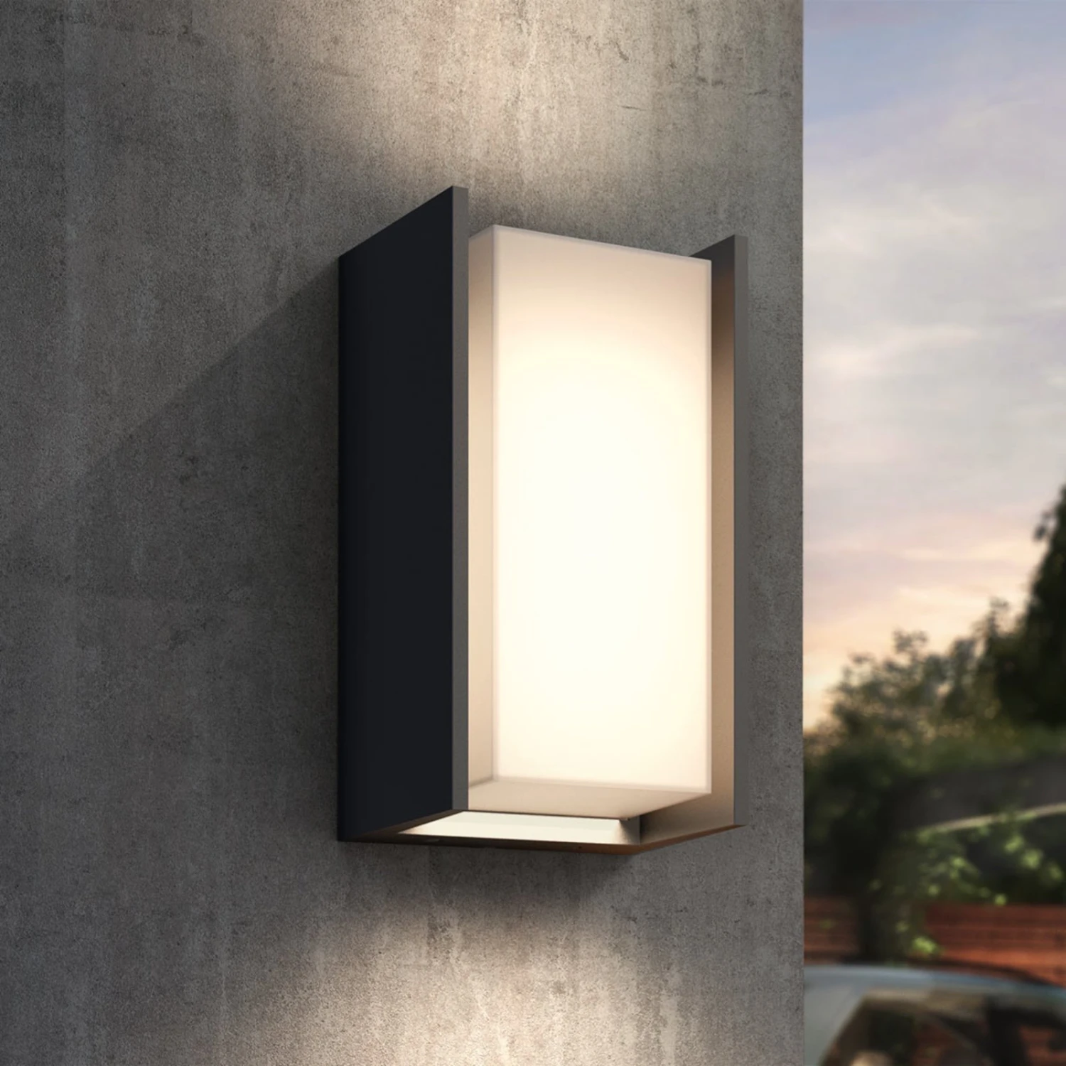 Philips Hue Turaco LED Outdoor Wall Light 3 Philips Hue Turaco LED Outdoor Wall Light