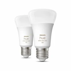 Philips Hue White&Colour Ambiance 6.5 W E27 2-pack -Philips Hue Shop 7534124 2