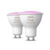 Philips Hue White & Color Ambiance 4.3 W GU10, 2x 2 Philips Hue White & Color Ambiance 4.3 W GU10, 2x -Philips Hue Shop 7534131