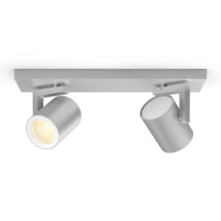 Philips Hue Argenta LED Spotlight, Two-bulb Alu -Philips Hue Shop 7534144 2