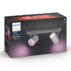 Philips Hue Argenta LED Spotlight, Two-bulb Alu -Philips Hue Shop 7534144 4