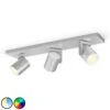Philips Hue Argenta LED Spotlight, Three-bulb Alu -Philips Hue Shop 7534146