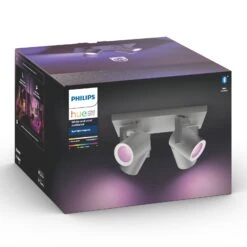 Philips Hue Argenta LED Spotlight, Four-bulb Alu -Philips Hue Shop 7534148 3