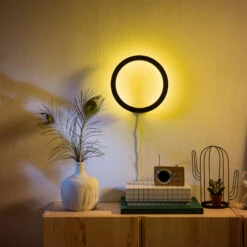 Philips Hue Sana LED Wall Light, RGBW, Black -Philips Hue Shop 7534152 2