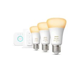 Philips Hue White Ambiance E27 3 Set Starter Kit
