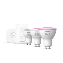 Philips Hue White & Color Ambiance GU10 Starter Kit