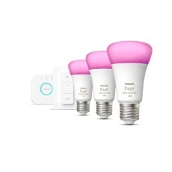 Philips Hue White Colour Ambiance E27 Starter Kit
