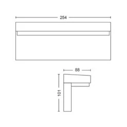 Philips Hue WACA Nyro LED Outdoor Wall Light Black -Philips Hue Shop 7534183 8