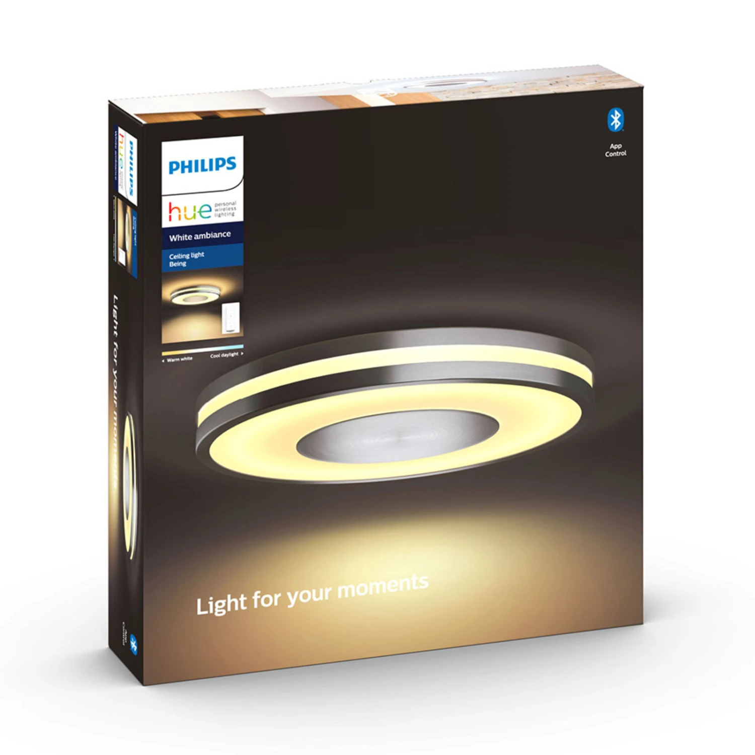 Philips Hue White Ambiance Being Ceiling Lamp Alu 9 Philips Hue White Ambiance Being Ceiling Lamp Alu - Image 7