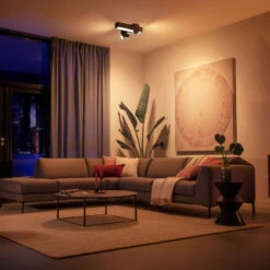 Philips Hue Centris Cross 3-bulb Black -Philips Hue Shop 7534208 2