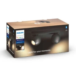 Philips Hue Buckram Two-bulb Dimmer Switch Black -Philips Hue Shop 7534224 4