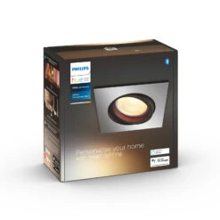 Philips Hue Milliskin Downlight, Angular Aluminium 13 Philips Hue Milliskin Downlight, Angular Aluminium -Philips Hue Shop 7534231 3