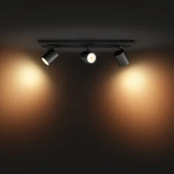 Philips Hue Runner 3 Spots Dimmer Switch Black -Philips Hue Shop 7534247 7