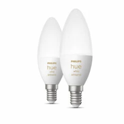 Philips Hue Candle Bulb White Ambiance 2x E14 5.2W -Philips Hue Shop 7534273 2