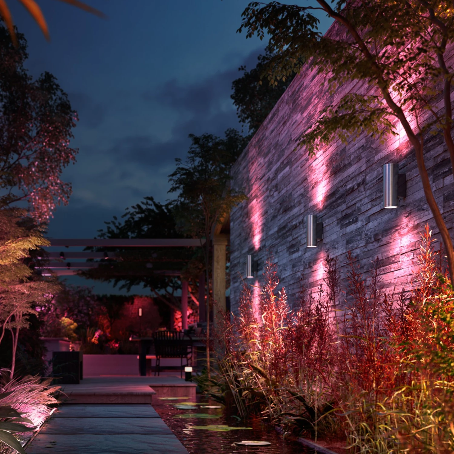 Philips Hue WACA Appear Wall Light Stainless Steel 11 Philips Hue WACA Appear Wall Light Stainless Steel - Image 9