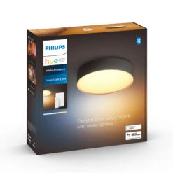 Philips Hue Enrave LED Ceiling Lamp 26.1 Cm Black -Philips Hue Shop 7534293 8