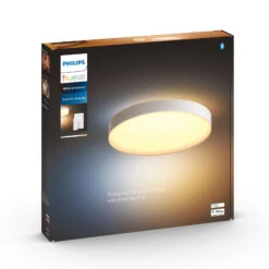 Philips Hue Enrave LED Ceiling Light 55.1 cm White 18 Philips Hue Enrave LED Ceiling Light 55.1 cm White -Philips Hue Shop 7534298 7