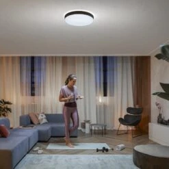 Philips Hue Enrave LED Ceiling Lamp 55.1 cm Black -Philips Hue Shop 7534299 2