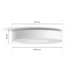 Philips Hue Xamento LED Ceiling Light IP44 38.1cm -Philips Hue Shop 7534308 6