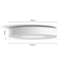 Philips Hue Xamento LED Ceiling Light IP44 42.5cm -Philips Hue Shop 7534309 6