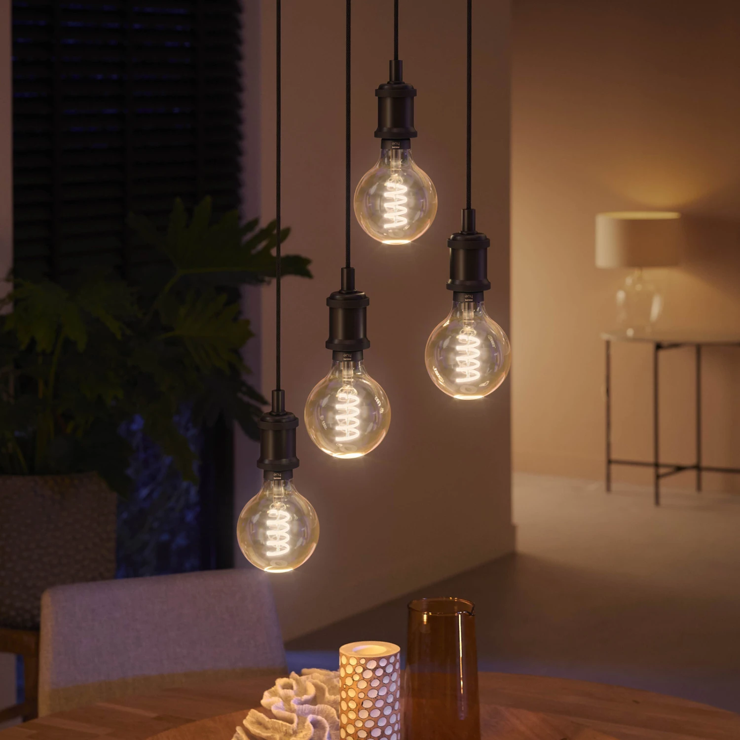 Philips Hue White Ambiance Globe Filament E27 7 W 5 Philips Hue White Ambiance Globe Filament E27 7 W - Image 3