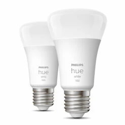 Philips Hue White 9.5W 1055lm E27 LED Bulb, 2-pack -Philips Hue Shop 7534318 5