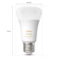 Philips Hue White Ambiance E27 LED Bulb 8W 1100lm -Philips Hue Shop 7534320 7