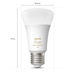 Philips Hue White Ambiance E27 8 W LED Bulb 2-pack -Philips Hue Shop 7534321 7