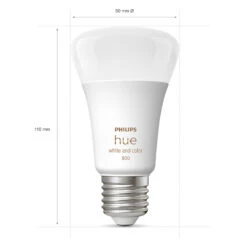 Philips Hue White&Color Ambiance LED E27 6.5 W 4x -Philips Hue Shop 7534323 7