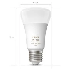 Philips Hue White&Colour LED E27 9W 1100lm 18 Philips Hue White&Colour LED E27 9W 1100lm -Philips Hue Shop 7534324 7