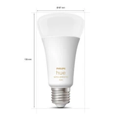 Philips Hue White Ambiance E27 13.5 W LED Bulb -Philips Hue Shop 7534340 2