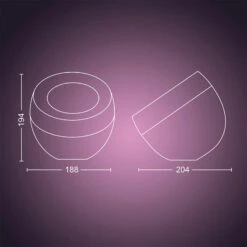 Philips Hue Iris WACA LED Table Lamp, Gold -Philips Hue Shop 7534343 8